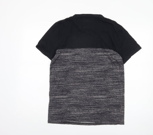 Hollister Men’s Black M Logo Short Sleeve T-Shirt