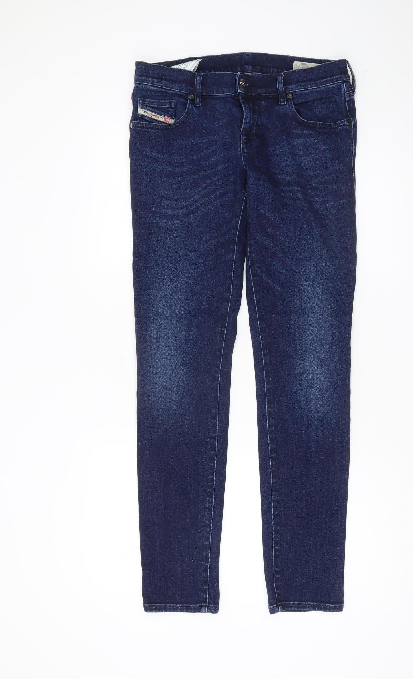 Diesel Men’s Skinny Blue Jeans Size 28 with Stretch