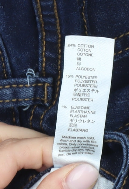 Gap Women's Blue Straight Jeans Size 8S