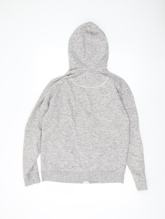Burton Men's Grey Full Zip Hoodie, M, Regular