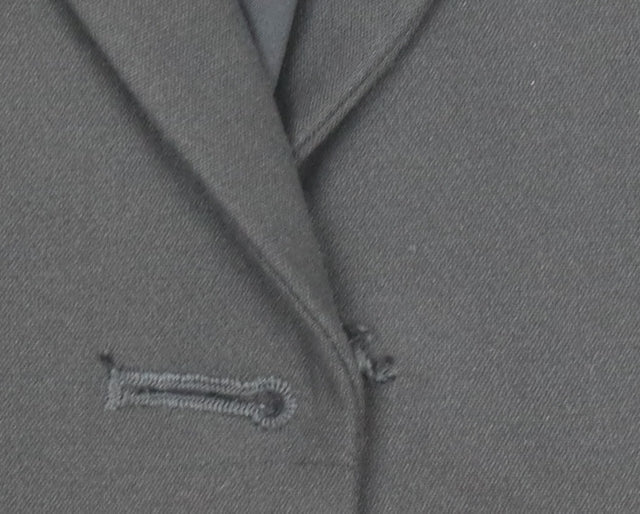 Additional view of Jaeger Women's Black Blazer, size 10, Regular Fit