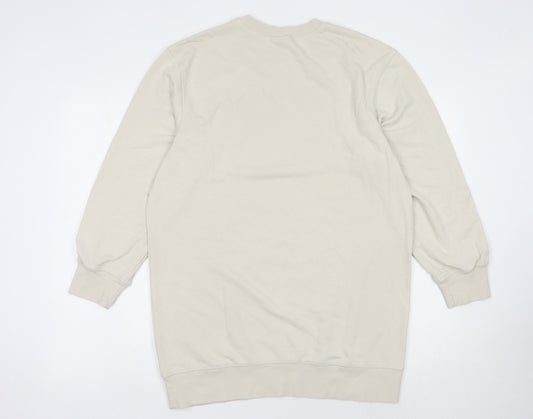 H&M Divided Women's Beige XS Sweatshirt Pullover