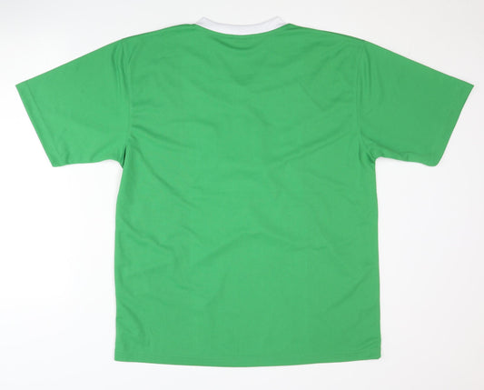 TEDi Men's Green Graphic Jersey T-Shirt L