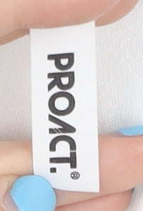 Additional view of PROACT Men's White L Jersey T-Shirt Activewear