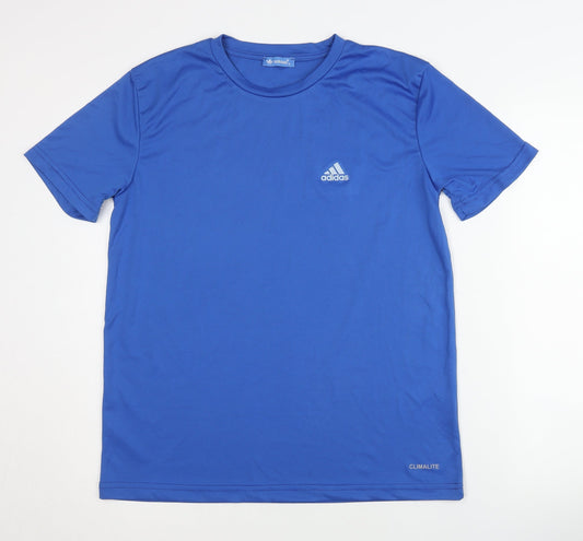 Adidas Men's Blue T-Shirt Size L Gym & Training