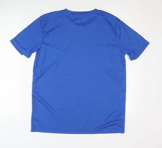 Adidas Men's Blue T-Shirt Size L Gym & Training
