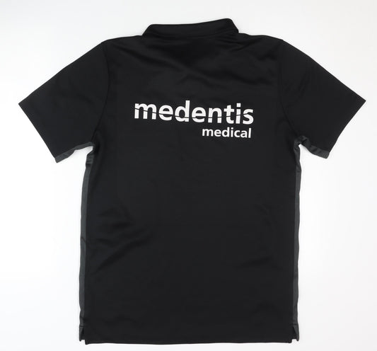 Nike Men's Black Polo Shirt L Gym & Training