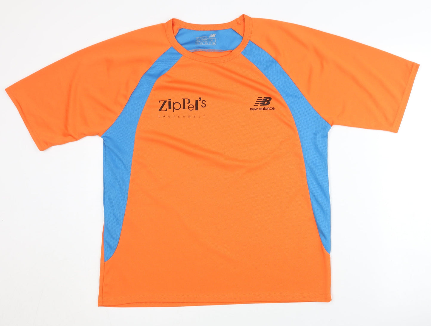 New Balance Men's Orange Running T-Shirt M
