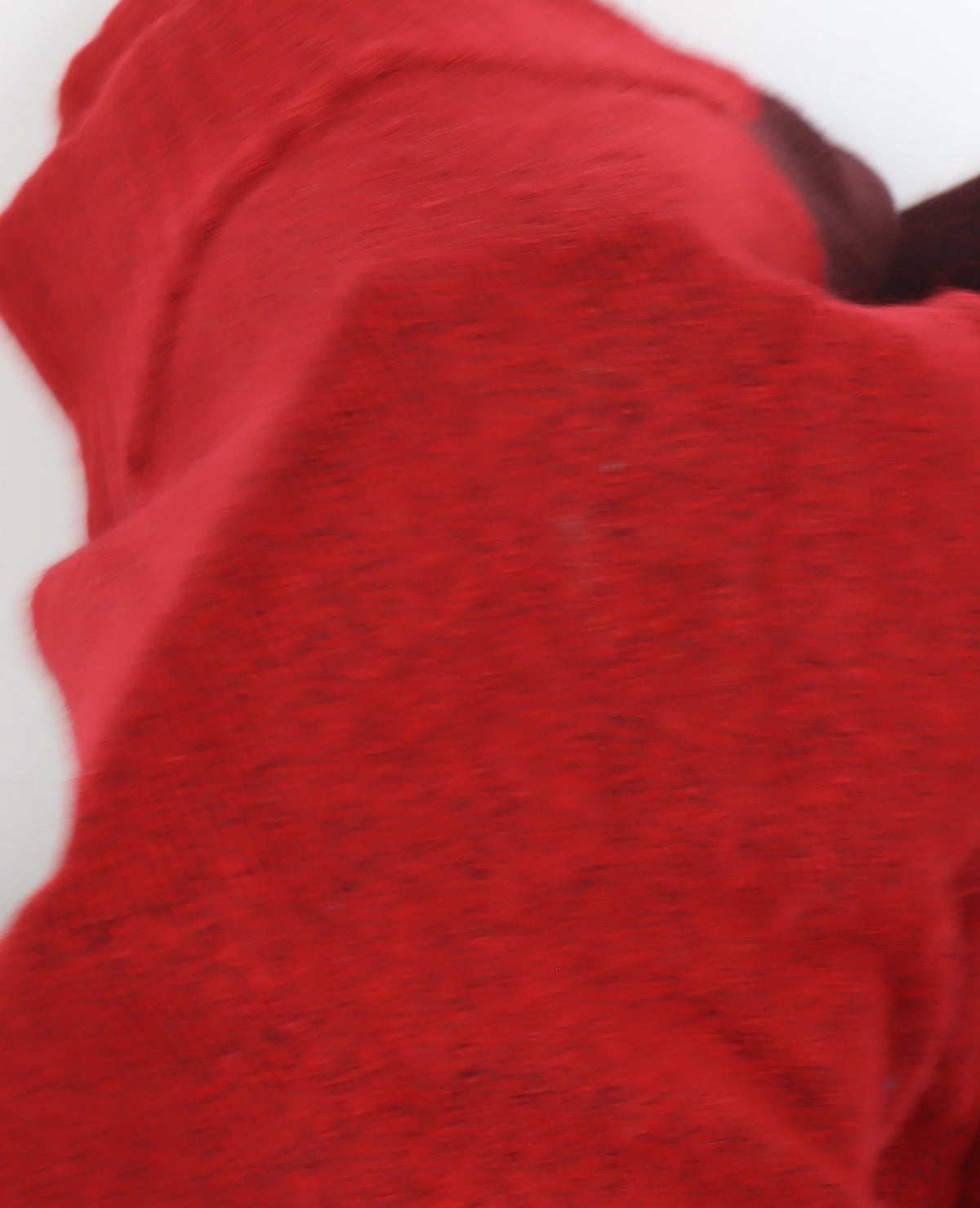 Additional view of M&Co Women's Red jumper, size 22, Mock Neck