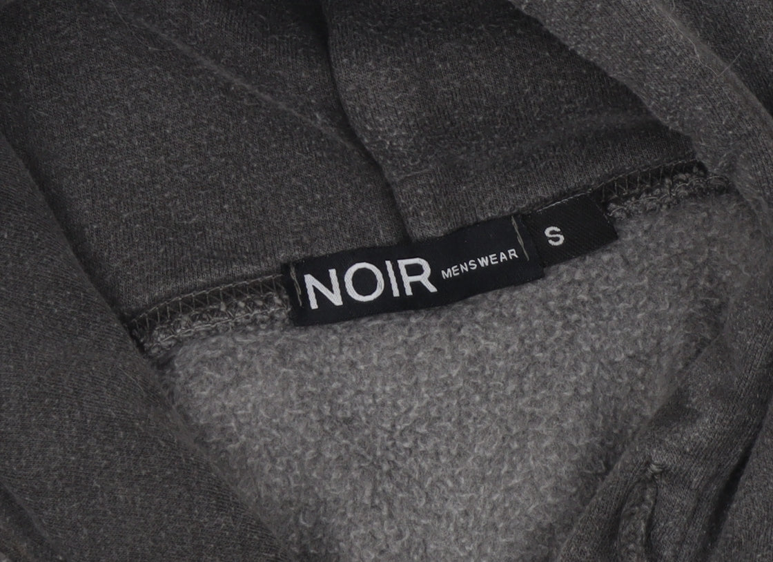 Noir Menswear Unisex Hoodie Black S Pullover Graphic