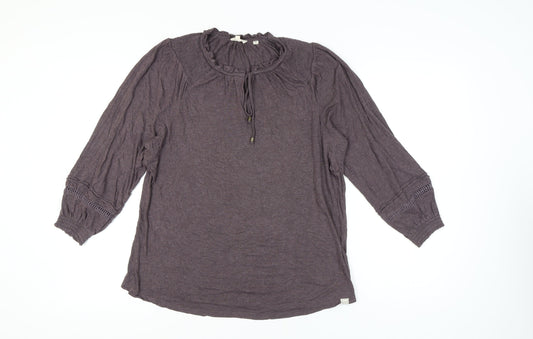 Fat Face Women's Blouse, UK Size 14, 3/4 Sleeve