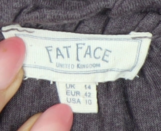 Fat Face Women's Blouse, UK Size 14, 3/4 Sleeve