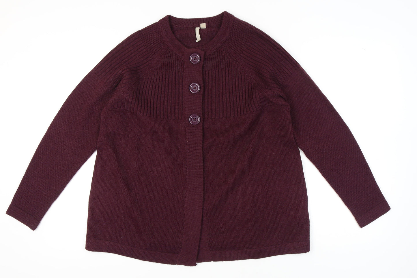 Anthology Women's Purple Cardigan Size 16/18