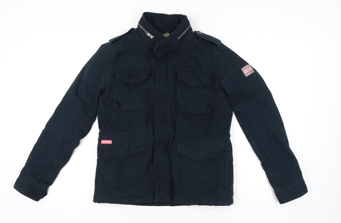 Superdry Women's Black Military Jacket Size S