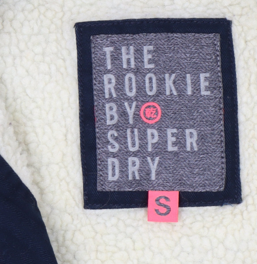 Superdry Women's Black Military Jacket Size S