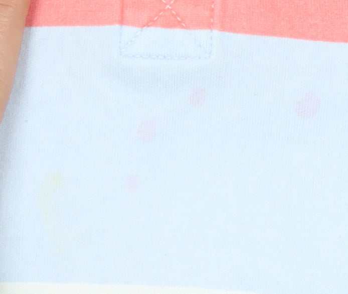 Joules Women's Multicoloured Striped Polo Shirt UK 10