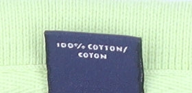 Lands' End Women's Green Polo Shirt M Classic Fit