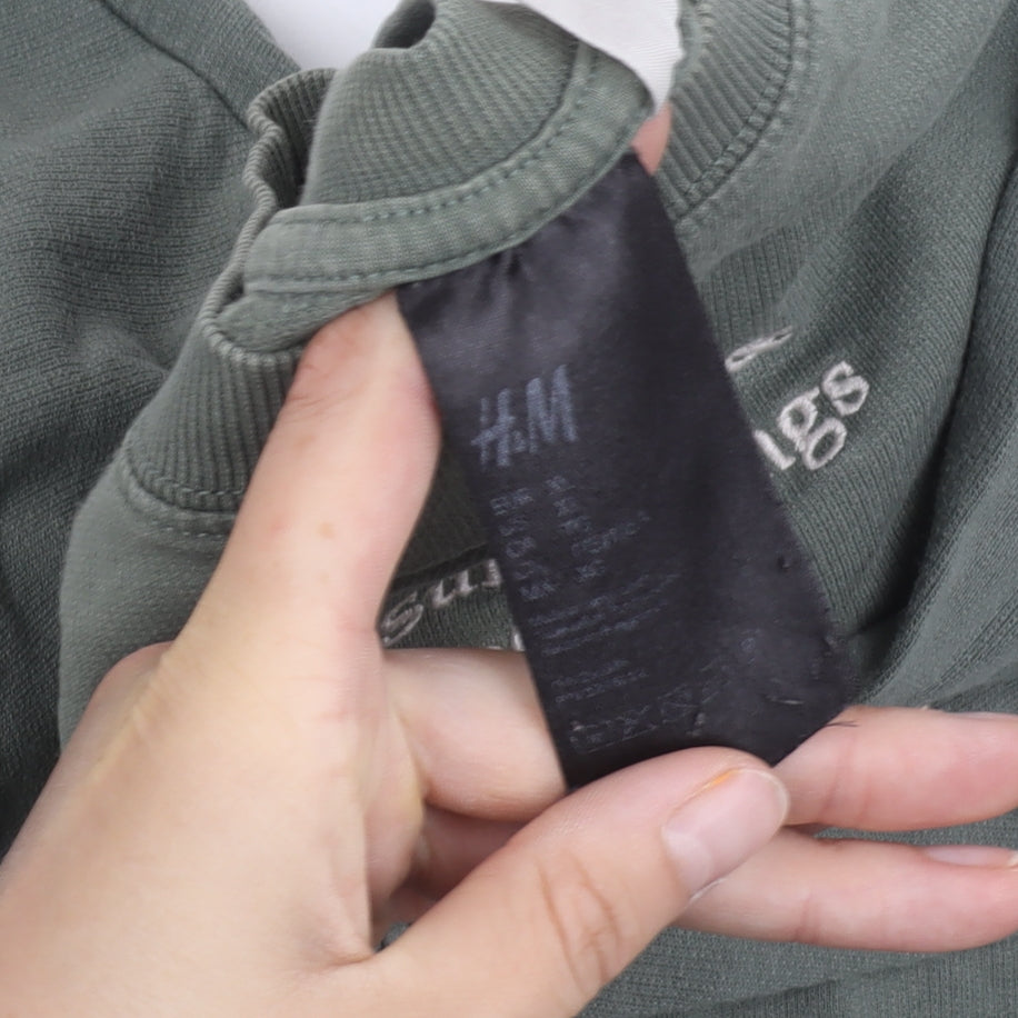 Additional view of H&M Women's Green XL jumper, Casual Cotton