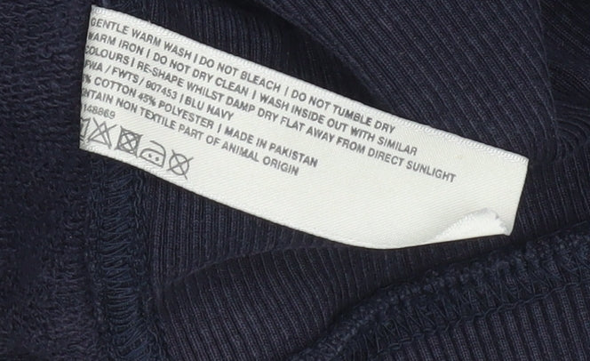 FatFace Women's Blue Full Zip Hoodie Size 14
