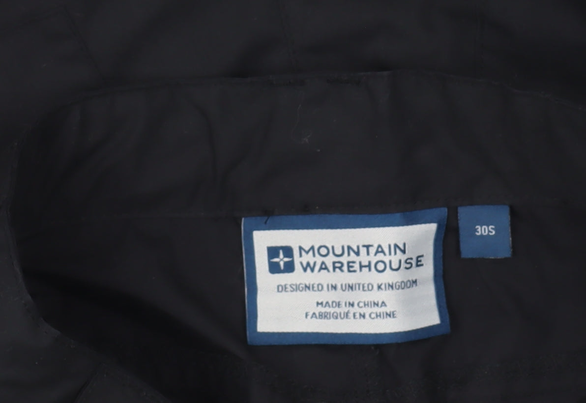 Mountain Warehouse Men's Black Cargo Trousers S