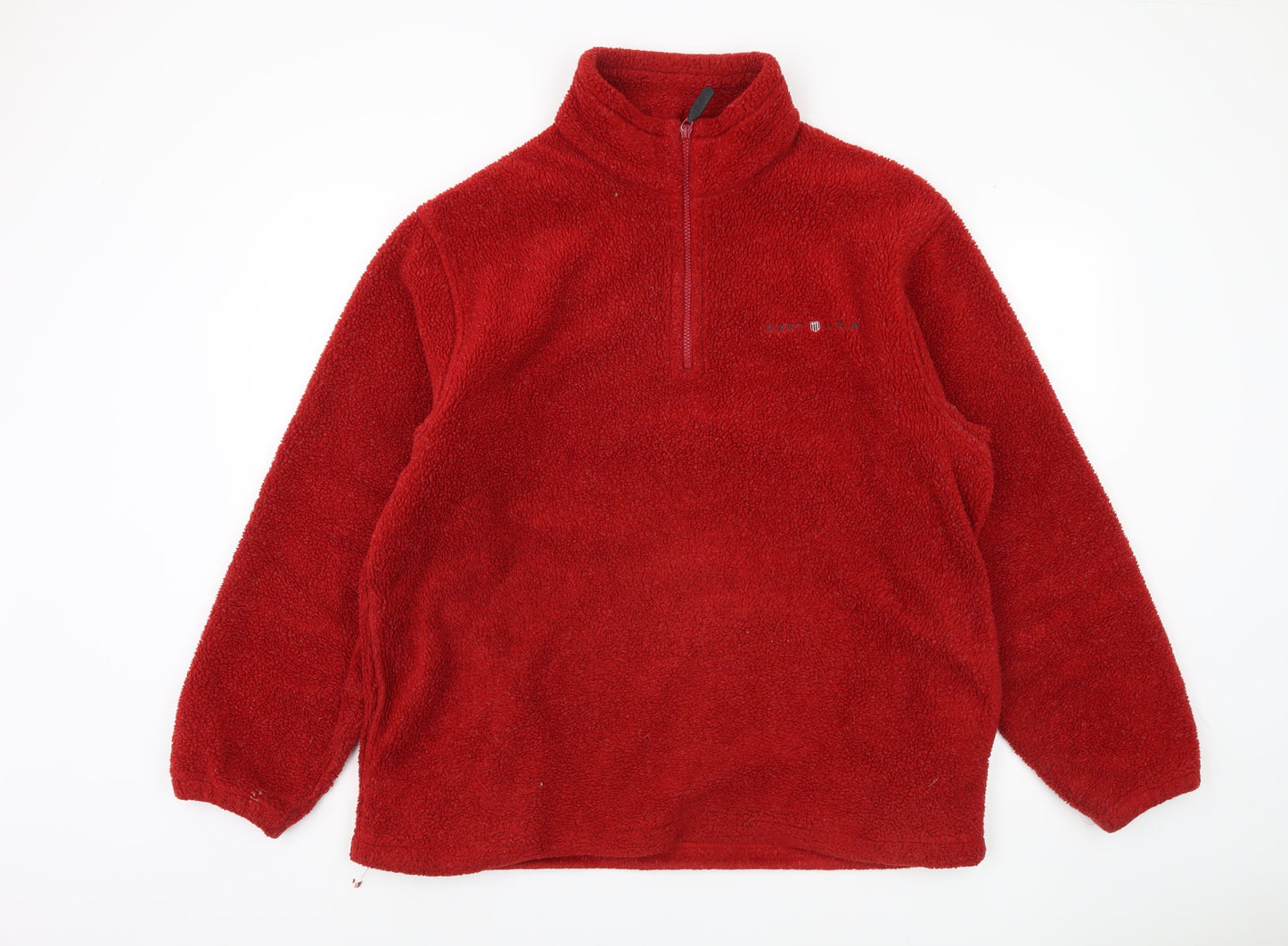 Gant Men’s Red Fleece Sweatshirt, Size L