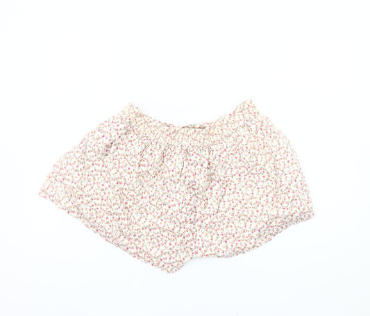 Jack Wills Women's Floral Cotton Shorts Size 8