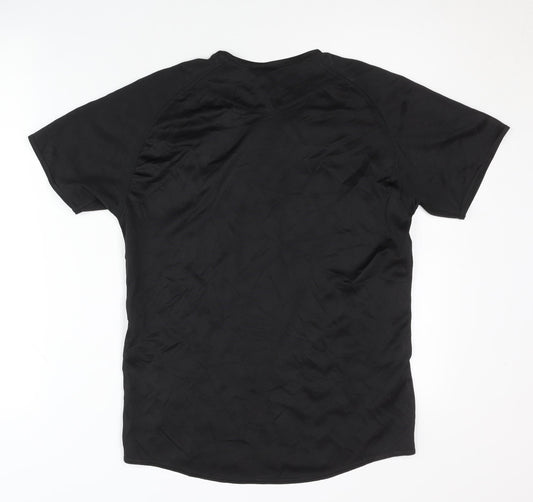 Decathlon Unisex Black Cycling T-Shirt M
