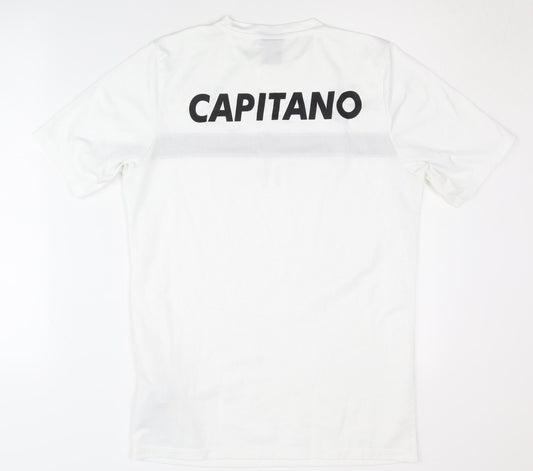 Nike Men's White Football Jersey T-Shirt M