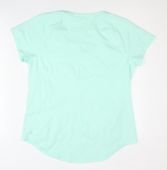 All in Motion Women's Green T-Shirt, Size L, Activewear