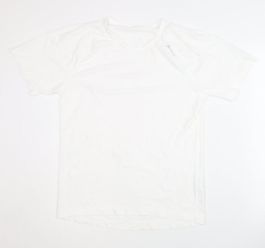 Odlo Mens White Basic T-Shirt Large