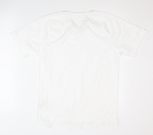Odlo Mens White Basic T-Shirt Large