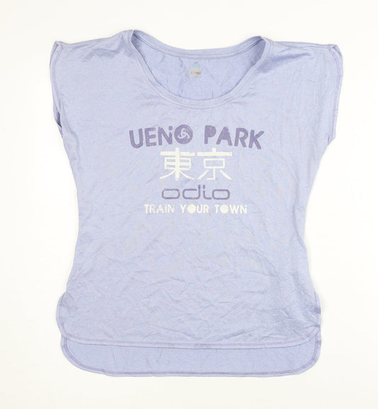 Odlo Women's Purple Sleeveless T-Shirt Size S