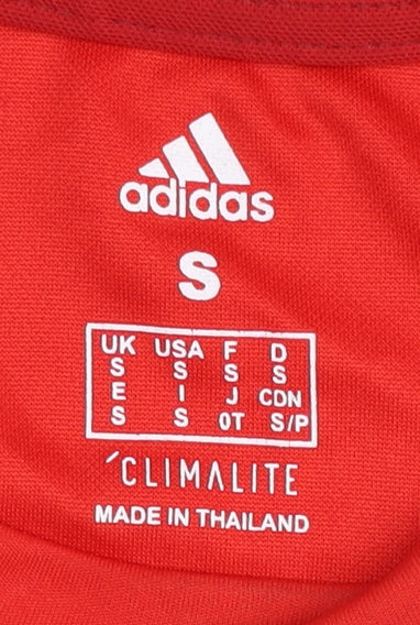 Adidas Manchester United Red Home Shirt S Adults Football