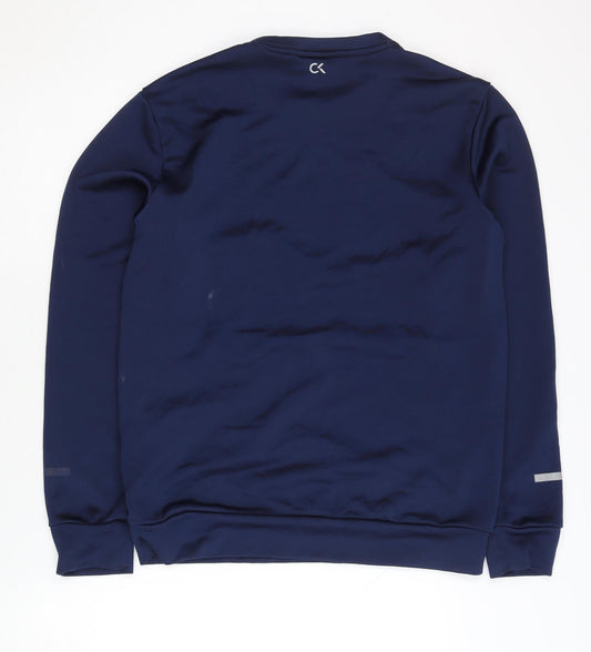 Calvin Klein Men's Blue Pullover Sweatshirt S