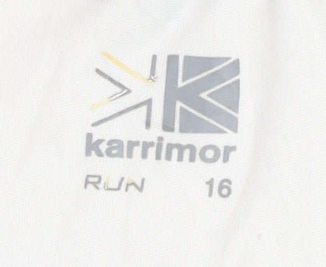 Karrimor Women's White Running T-Shirt Size 16
