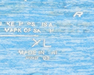 Skechers Women's Blue XL V-Neck T-Shirt