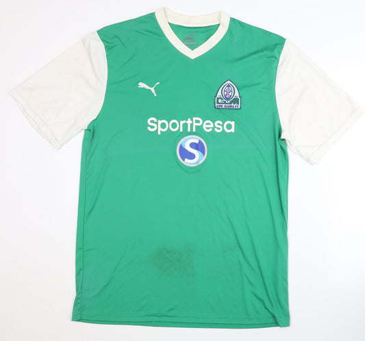 Puma Men's Green 3XL Jersey T-Shirt