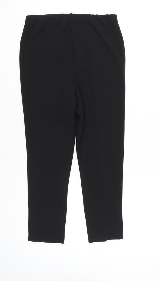 Yours Women's Black Leggings Size 16 Polyester Casual