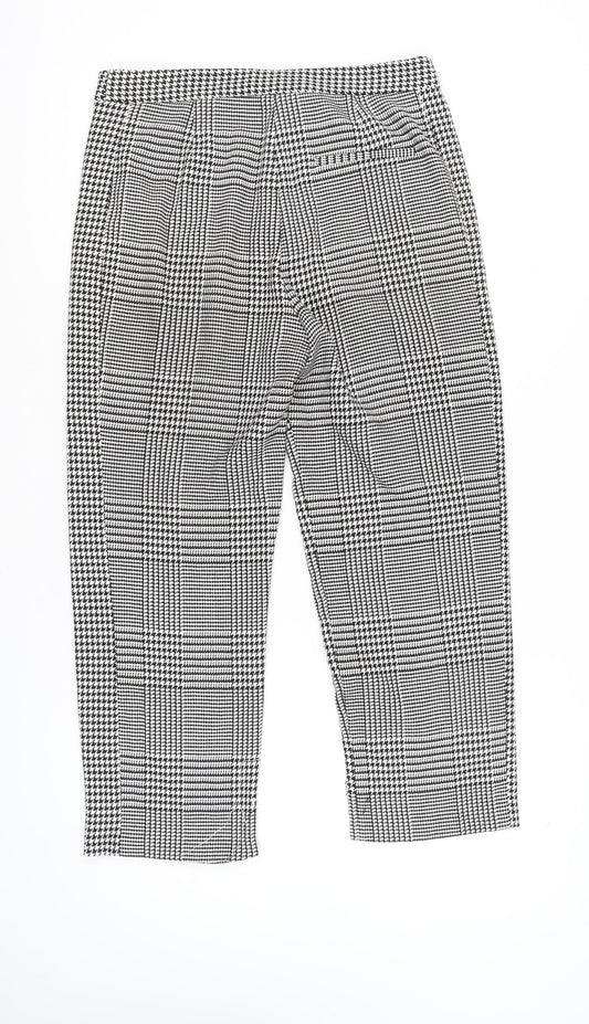 Marks and Spencer Women's Check Trousers Size 12