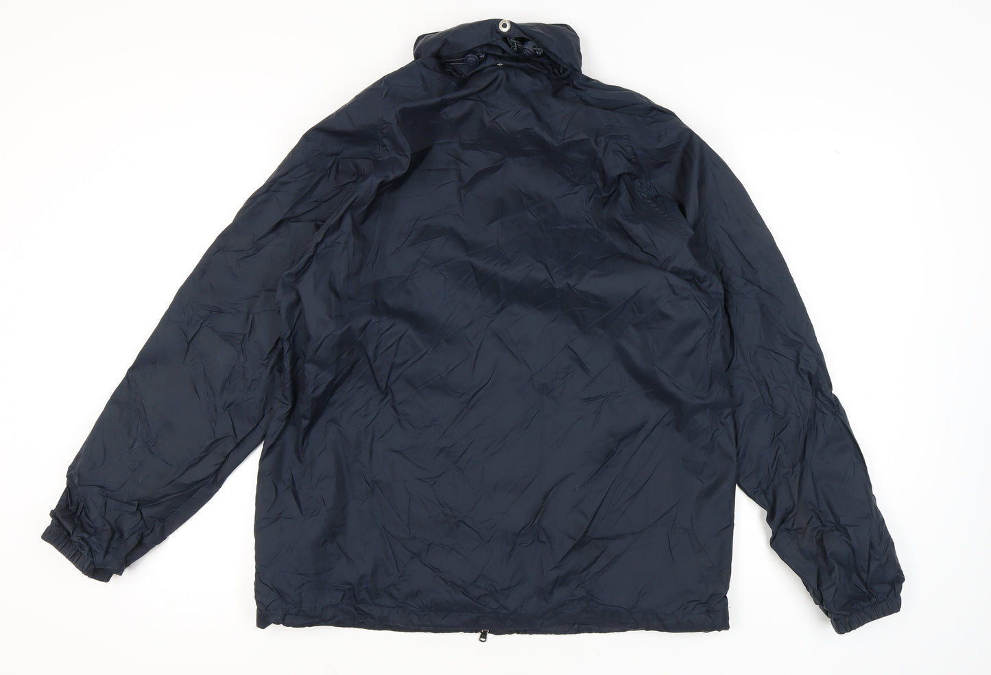 Champion Men's XL Blue Hooded Jacket - Casual Sportswear