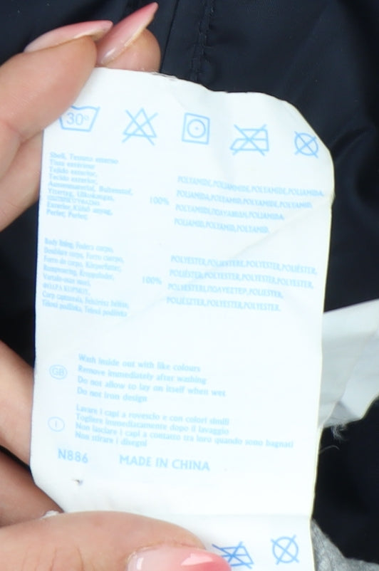 Champion Men's XL Blue Hooded Jacket - Casual Sportswear