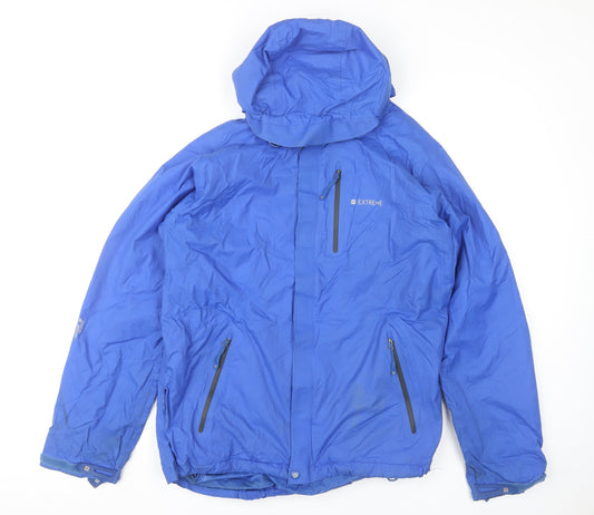 Mountain Warehouse Men's Blue 3-in-1 Jacket, Size S