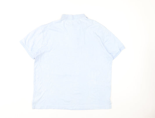 Polo Ralph Lauren Men's Blue Slim Fit Polo, Size L