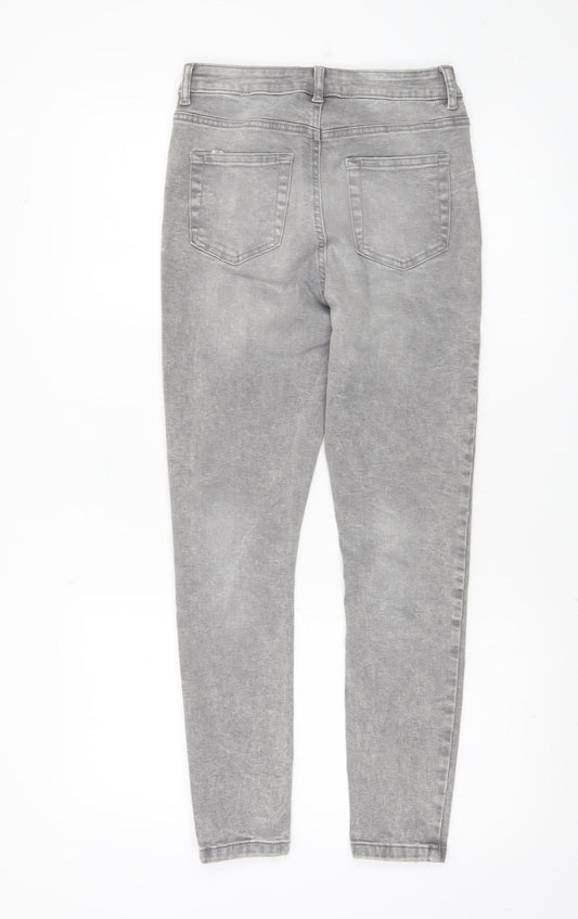 Denim Co Women's Grey Skinny Jeans Size 10
