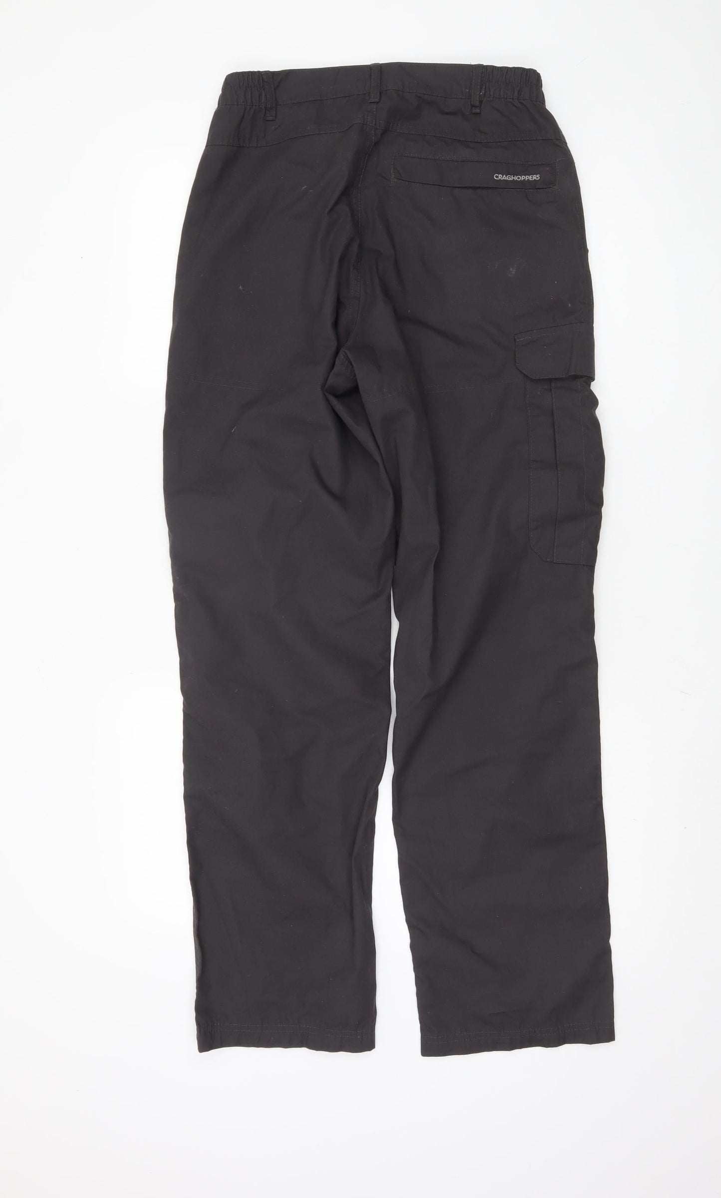 Craghoppers Men's Black Cargo Trousers 30 Regular