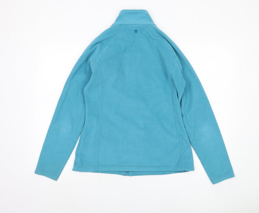Mountain Warehouse Women's Blue Fleece Jacket Size 10