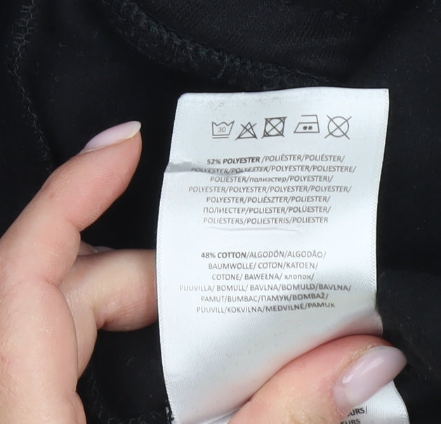 Brave Soul Men's Black Jogger Trousers Medium