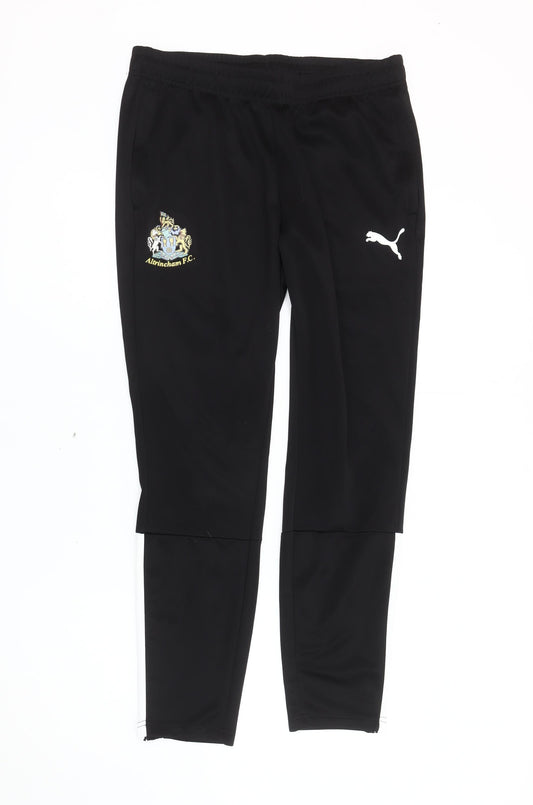 Puma Men's Black Track Pants M, Football Activewear