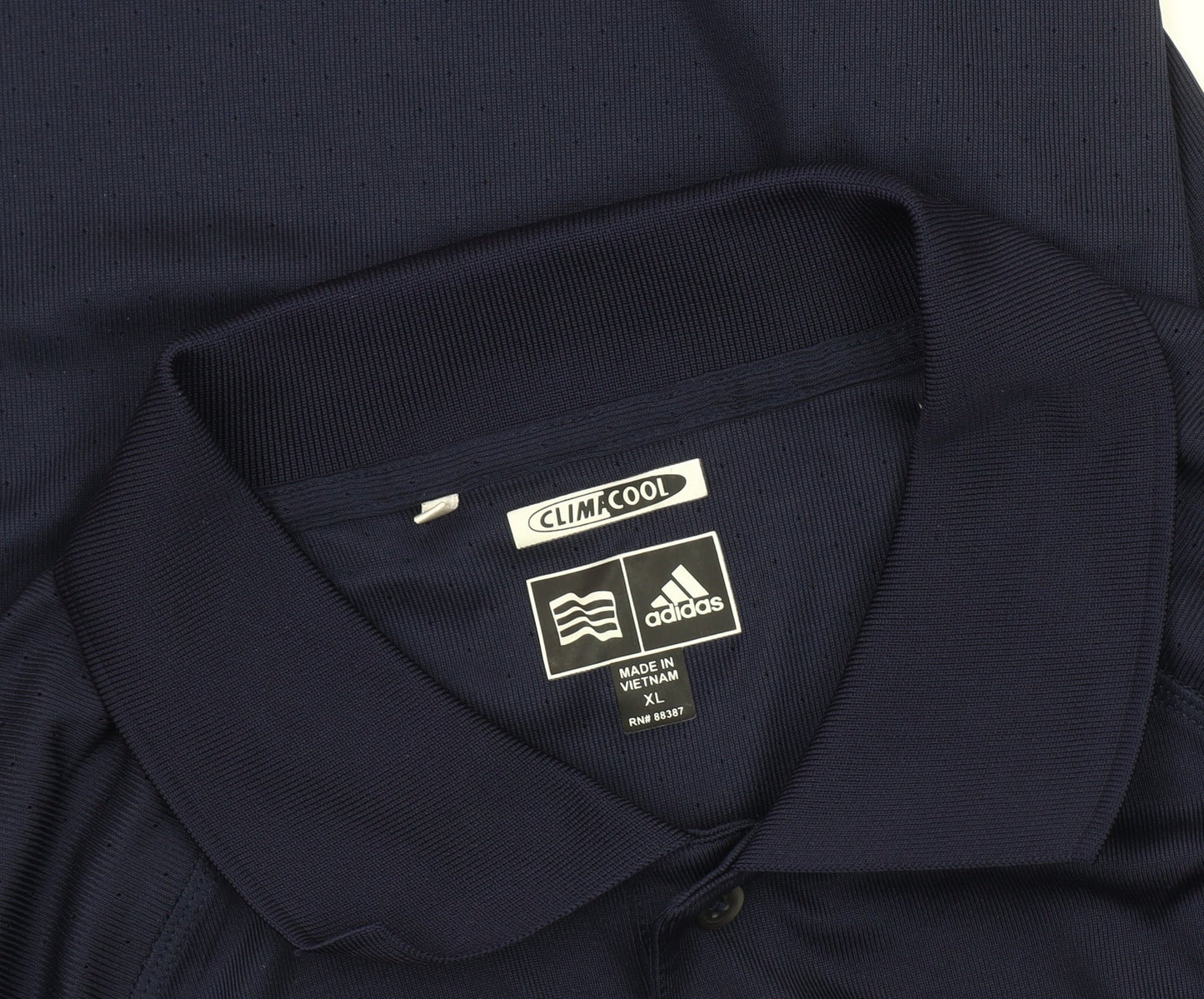 Adidas Men’s Blue XL Polo Shirt Short Sleeve Gym
