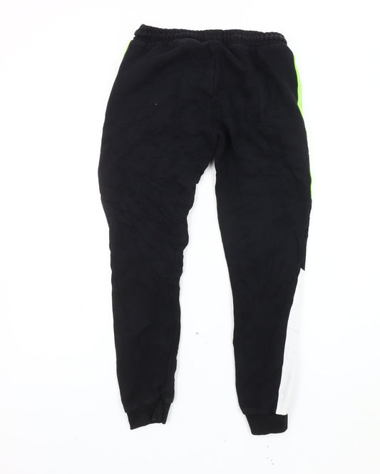 Xbox Boys Black Gaming Joggers, Size 11-12, Casual Cotton Blend